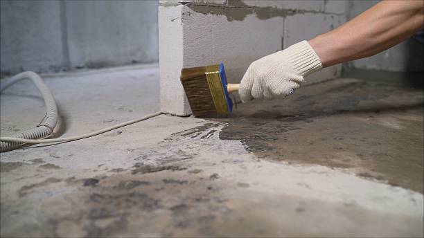 Crawl space vapor barrier installation in New Point, IN